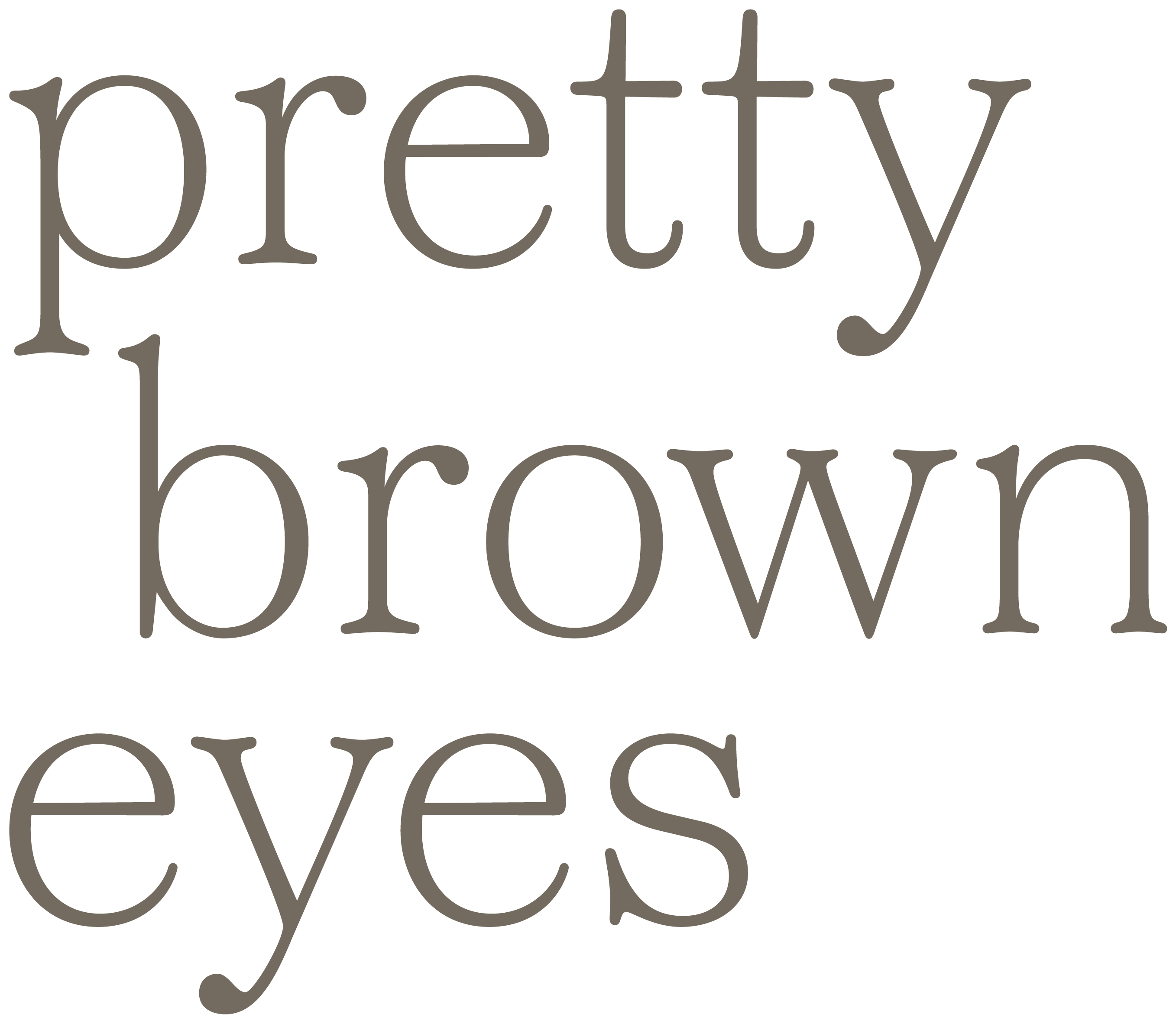 Pretty Brown Eyes Beauty